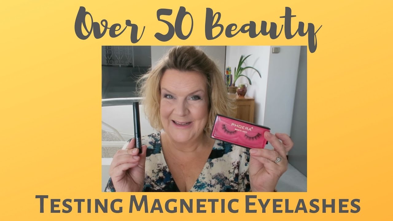 Testing Phoera Magnetic Eyelashes Over 50 Beauty YouTube Testing phoera magnetic eyelashes over 50 beauty youtube