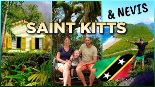 SAINT KITTS & NEVIS: THIS is the REAL Caribbean! Travel GUIDE for Nature, History & BEACHES