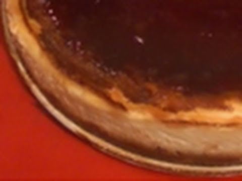 Tarta de queso Philadelphia con mermelada en Thermomix TM31 - Recetas de Postres Fáciles