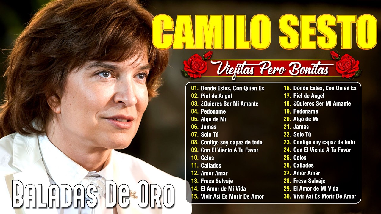 Camilo Sesto grandes éxitos ~ Las Mejores Baladas Románticas de los 80 y 90