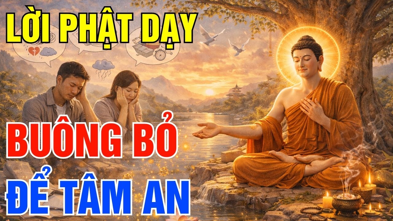 Buông Bỏ Để Tâm An - Lời Phật Dạy Sâu Sắc Giúp Giải Thoát Nỗi Mệt Mỏi Cuộc Đời!|Chạm Vào Bình Yên