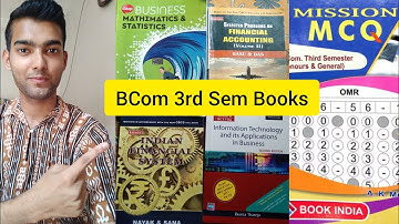 B.Com 3rd Sem Books Review | Subject Details | Calcutta University