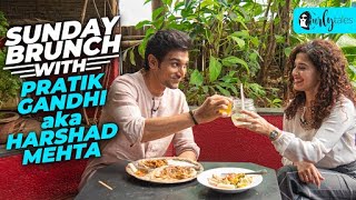 Sunday Brunch Ft. Pratik Gandhi | Sneak Peek | #Shorts