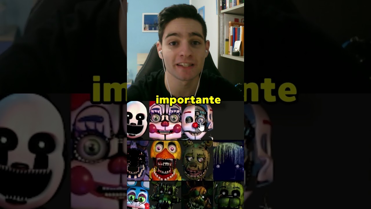 TIERLIST degli ANIMATRONICS di Sister Location #short