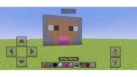 How to Build PewDiePie Watersheep Piston Door in Minecraft in Flat world (tutorial)