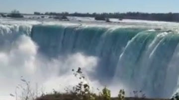 No copyright video - largest  waterfalls in Canada - 視頻素材免費下載。Hình nền Thác nước lớn nhất Canada