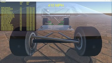 Car Simulator - High speed angular correction test 1