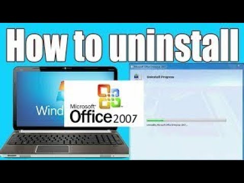 वीडियो: मैं केवल Excel 2007 की स्थापना रद्द कैसे करूं?