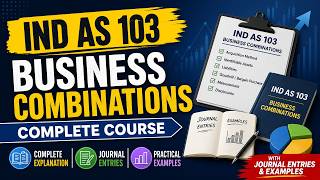 Ind AS 103 Business Combinations | Complete Course with Journal Entries & Examples