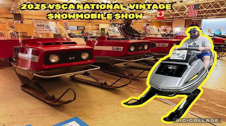 I Went to the Largest National Vintage Snowmobile Show in History - 2025 VSCA Snowmobile Show