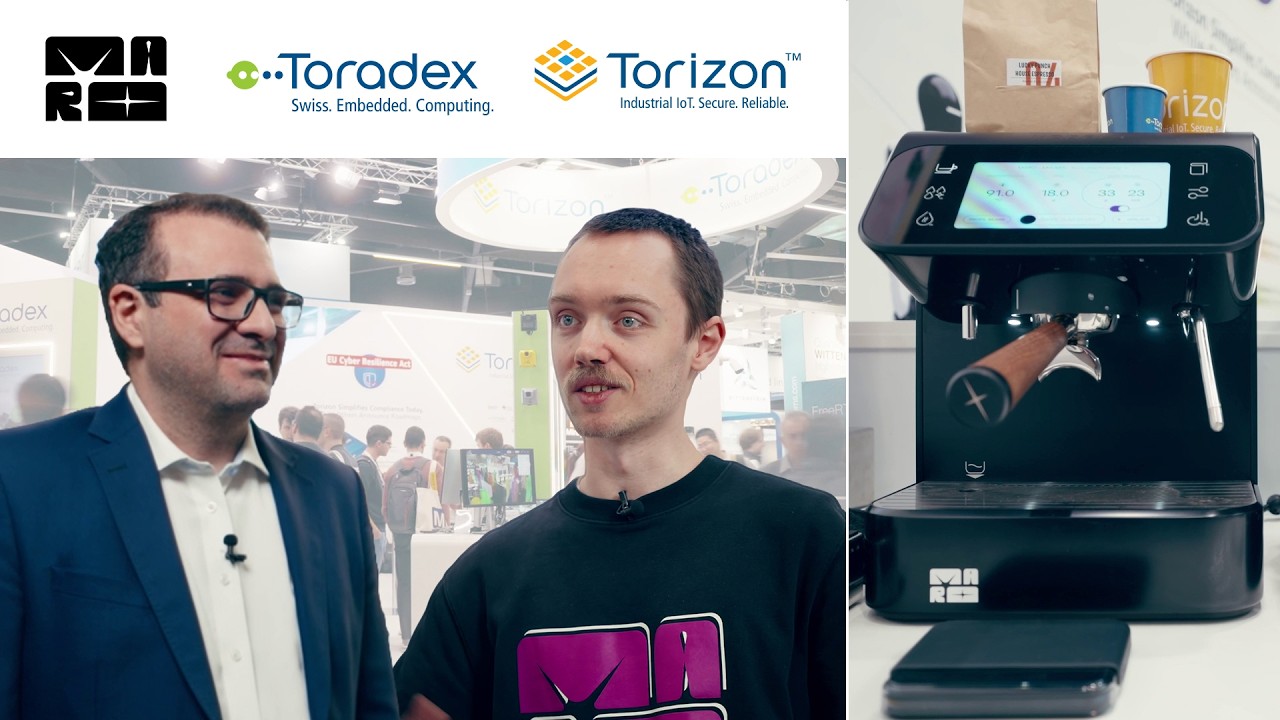 MARO Coffee Machine: From Prototype to 500+ Machine with Toradex