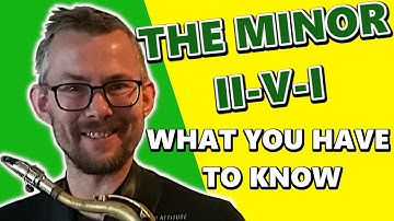 How to make great jazz lines on the minor II V I