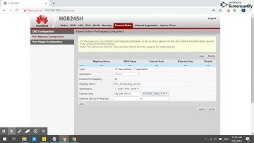 Port Forwarding   Huawei Routers