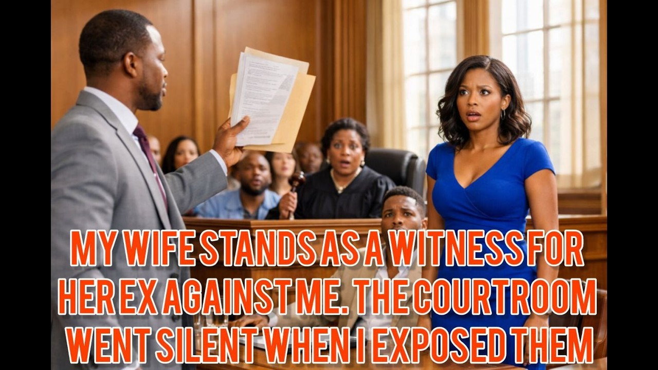 My Wife Stands as a Witness For Her Ex Against Me. The Courtroom Went Silent When I Exposed Them