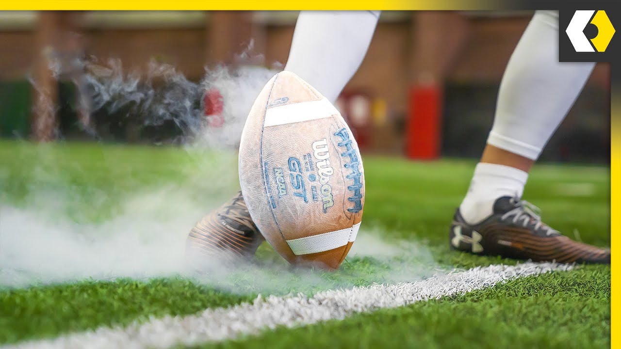 What if you completely froze a football?