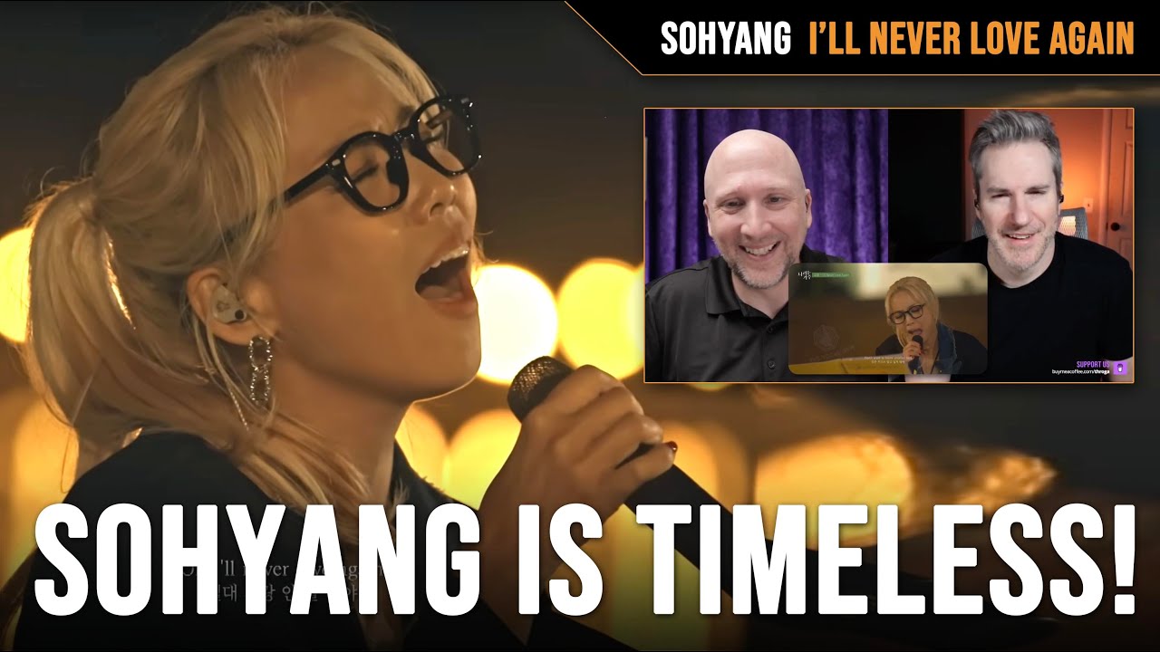 Reaction to SoHyang (소향) Singing I’ll Never Love Again!  FULL VERSION ON PATREON (link in comments)