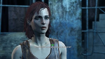 Fallout 4 Getting Cait as a follower 1080p HD