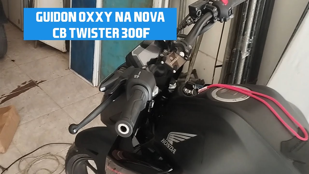 Guidon Oxxy Nova CB 300F Twister.