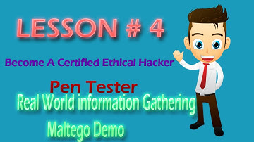 04 Ethical Hacking Real World information Gathering Maltego Demo- How To How