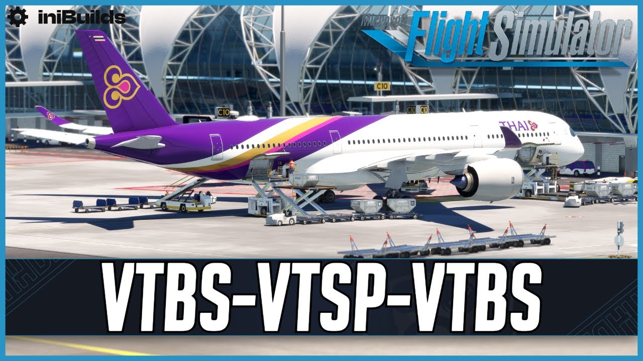 Flying Thai Airways A350-900 | Bangkok - Phuket (Round-trip) | VATSIM