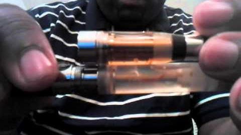 EGO transparent Mega Led Clearomizer - White