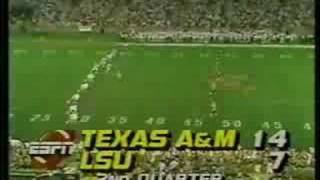 Texas A&M v. LSU - 12th Man Kick Off Team