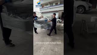 Carefully packed inkjet printerand secured for safe transportation. #printingmachine #inkjetprinter