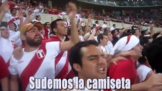 Perú Rumbo a Rusia 2018 | Alienta Peruano | Sudemos la camiseta (Letra)