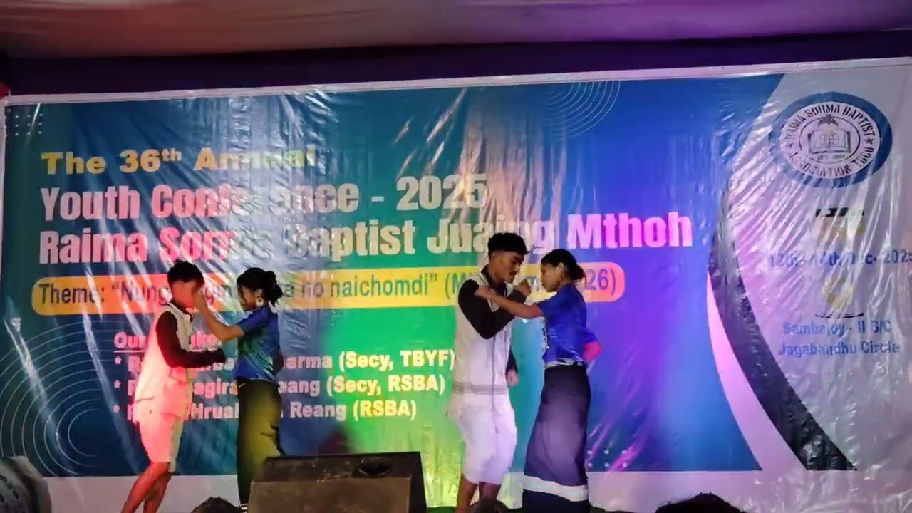 Sorgo samchuri kainang di. 36th Youth conference-2025. RSBAJM. Chandramahan B/C