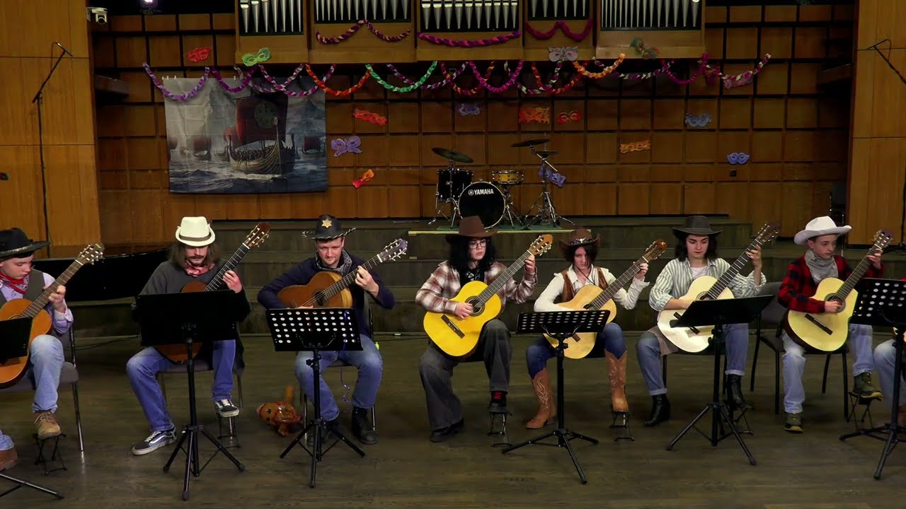 MEAsuli farsang 2026. / 7. Western filmzenék (gitárzenekar)