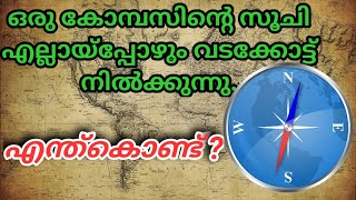 ഒരു കോമ്പസിന്റെ സൂചി വടക്കോട്ട് നിൽക്കുന്നത് എന്ത്കൊണ്ട്? Why a Compass Needle Towards North? screenshot 1