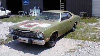 Big Block 512 or under dog 318? What Should I do with my 1973 Duster slant six, 3 speed manual?