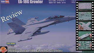 Hobby Boss 1/48 E/A-18G Growler review
