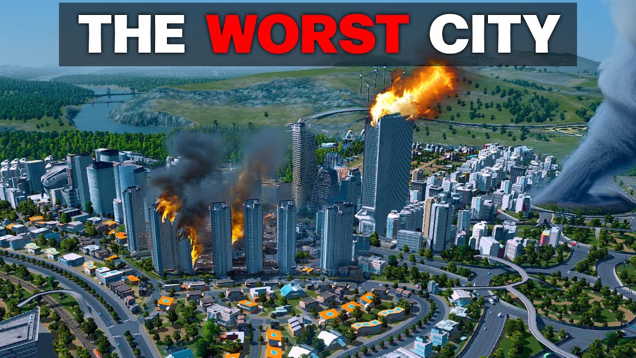 I Created the DEADLIEST City in Cities Skylines 2