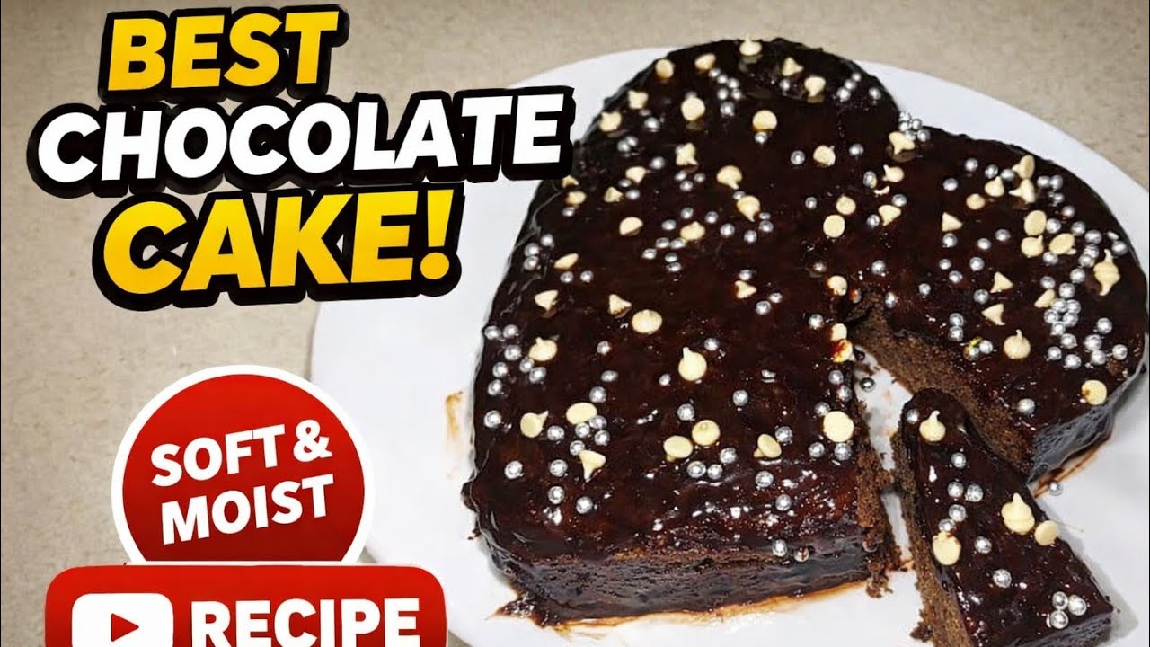 Chocolate Cake Without Oven |Simple Cake Recipe at Home 