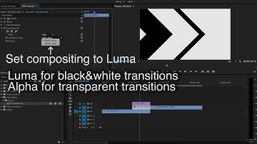 How to use matte transitions in Premiere Pro