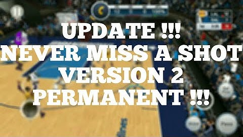 NBA2K19 v46 MOBILE ANDROID NEVER MISS A SHOT VER 2 + STEALS NO FOULS PERMANENT
