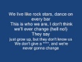 Here's To Never Growing Up  - Avril Lavigne Lyrics