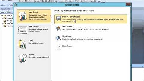 Report Builder 3.0 for SQL Server 2012 Part 1A: Create Your First Table Report