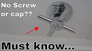 How to remove tap handle - no screw