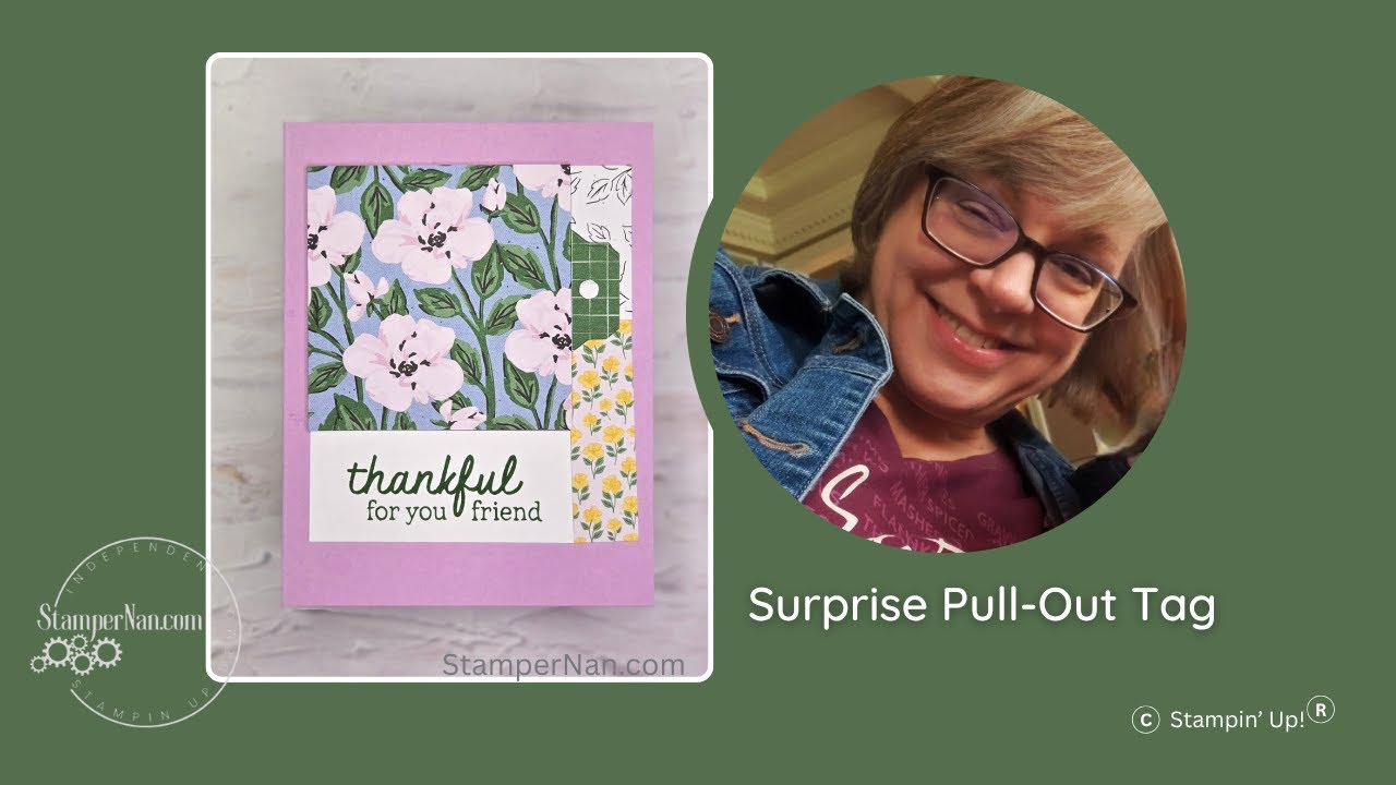 Pull Out Tag Surprise Pull-Out Tag Card - YouTube