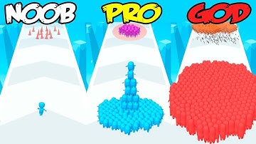 Count Master Crowd Runner 3D - NOOB vs PRO vs HACKER vs GOD