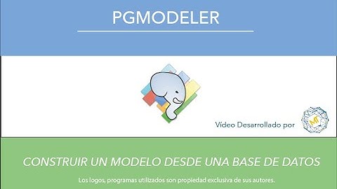 Curso de PgModeler - Sesión Nro2 - Importar una Base de Datos a un Modelo E-R