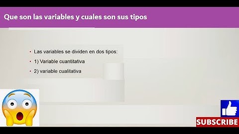 Que son las variables continuas y discretas