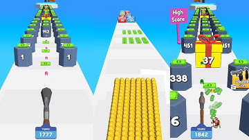 BULLET ARMY RUN VS WORM CAR ASMR GAMEPLAY Walkthrough Android iOS