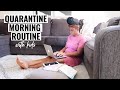 WORK AT HOME MOM Quarantine Morning Routine | Single Mom of 4