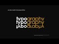 Titles Typography - Titles | After Effect Template