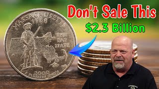 2000 Massachusetts State Quarter Worth $2.3 BILLION? | Rare Coin Value & Details #usacoins #usa 