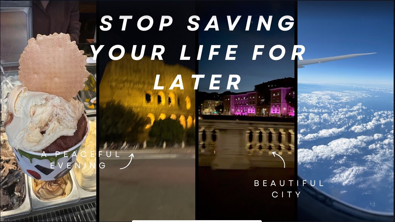 Перестаньте откладывать свою жизнь на потом | Напоминание о вере: живите настоящим