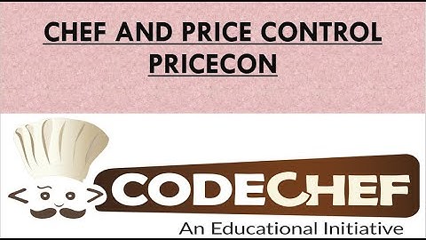 Codechef June Long Challenge | Problem 1| Chef and Price Control|PRICECON | Competitive Programming